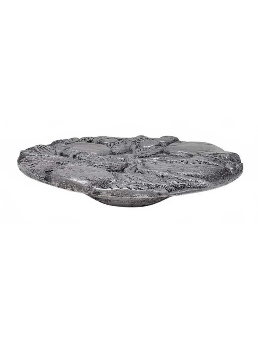 Vintage Cast Aluminum Fruit Trivet Raised Relief Kitchen Hot Plate